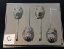 173sp Spider Dude Face Chocolate Candy Lollipop Mold FACTORY SECOND